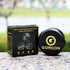 Gordon Smell Proof Airtight Aircraft Aluminum Storage Cigarette Jar, Black Stash Jars, 50 mm Size Smell Proof Container